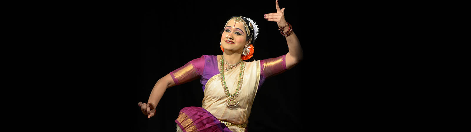 Indian bharathanatyam dancer in krishna pose or gesture with eye closed at  stage during performance - concept of indian culture, traditional dress and  Stock Photo - Alamy